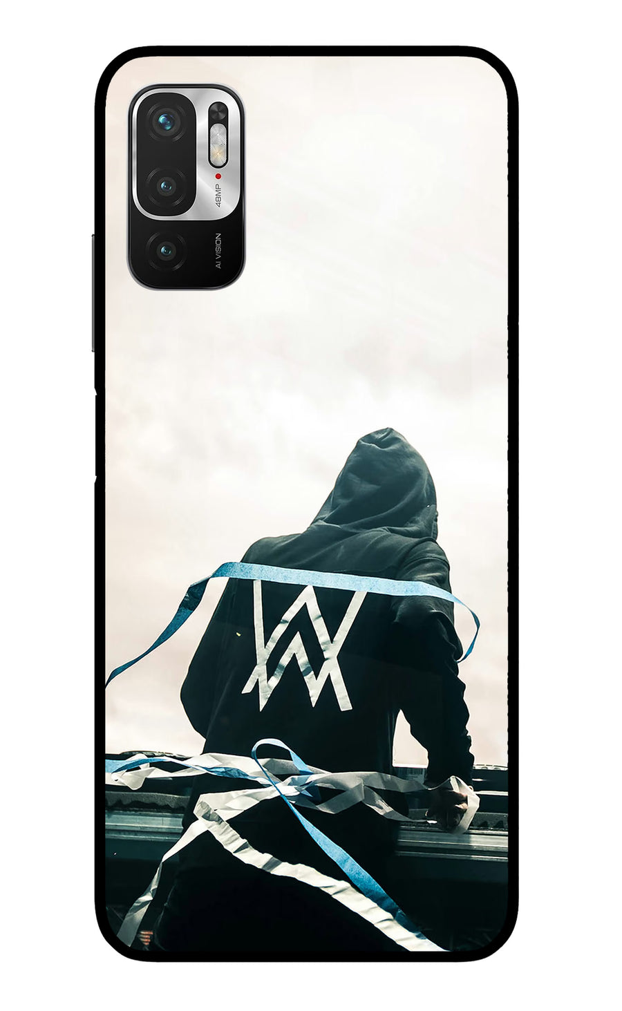 Alan Walker Redmi Note 10T 5G Back Cover, Metal case