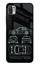 WRC'99 Redmi Note 10T 5G Metal Case Back Cover by Casekaro
