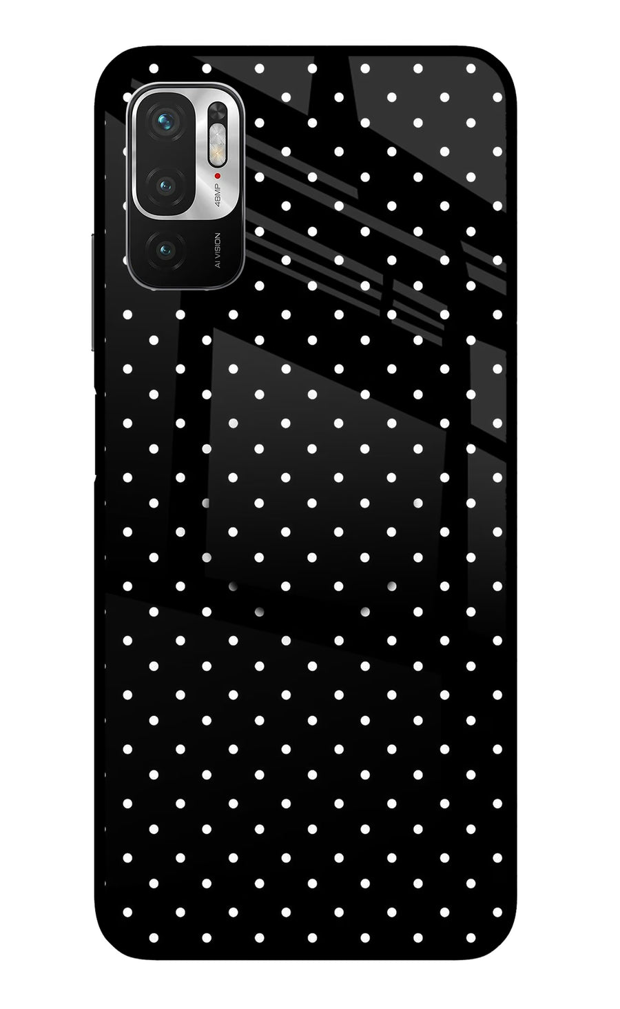 White Dots Redmi Note 10T 5G Pop Case, Metal case