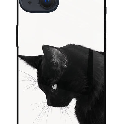 Shadow Gaze iPhone 13 Metal Case Back Cover by Casekaro
