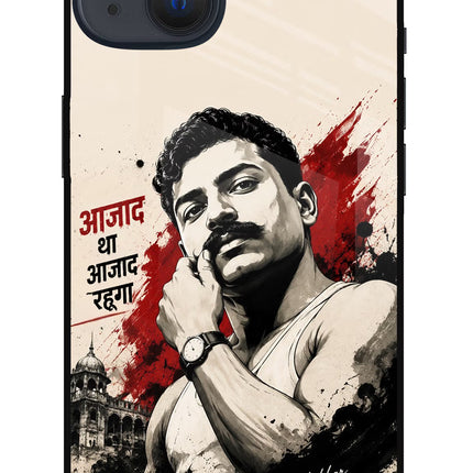 Chandrashekhar Azad Fearless iPhone 13 Metal Case Back Cover by Casekaro