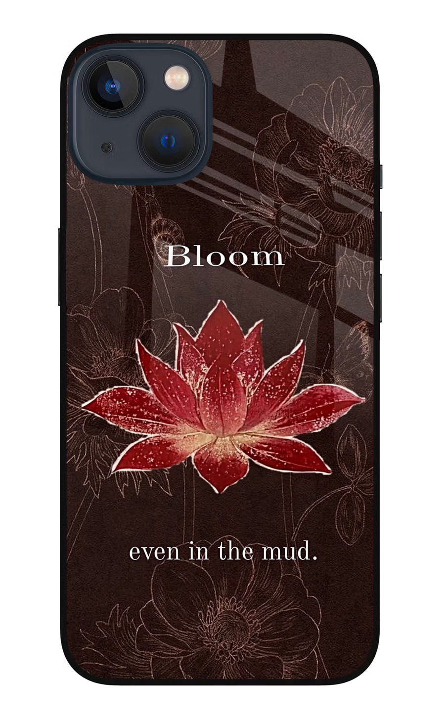 Bloom iPhone 13 Back Cover, Metal case