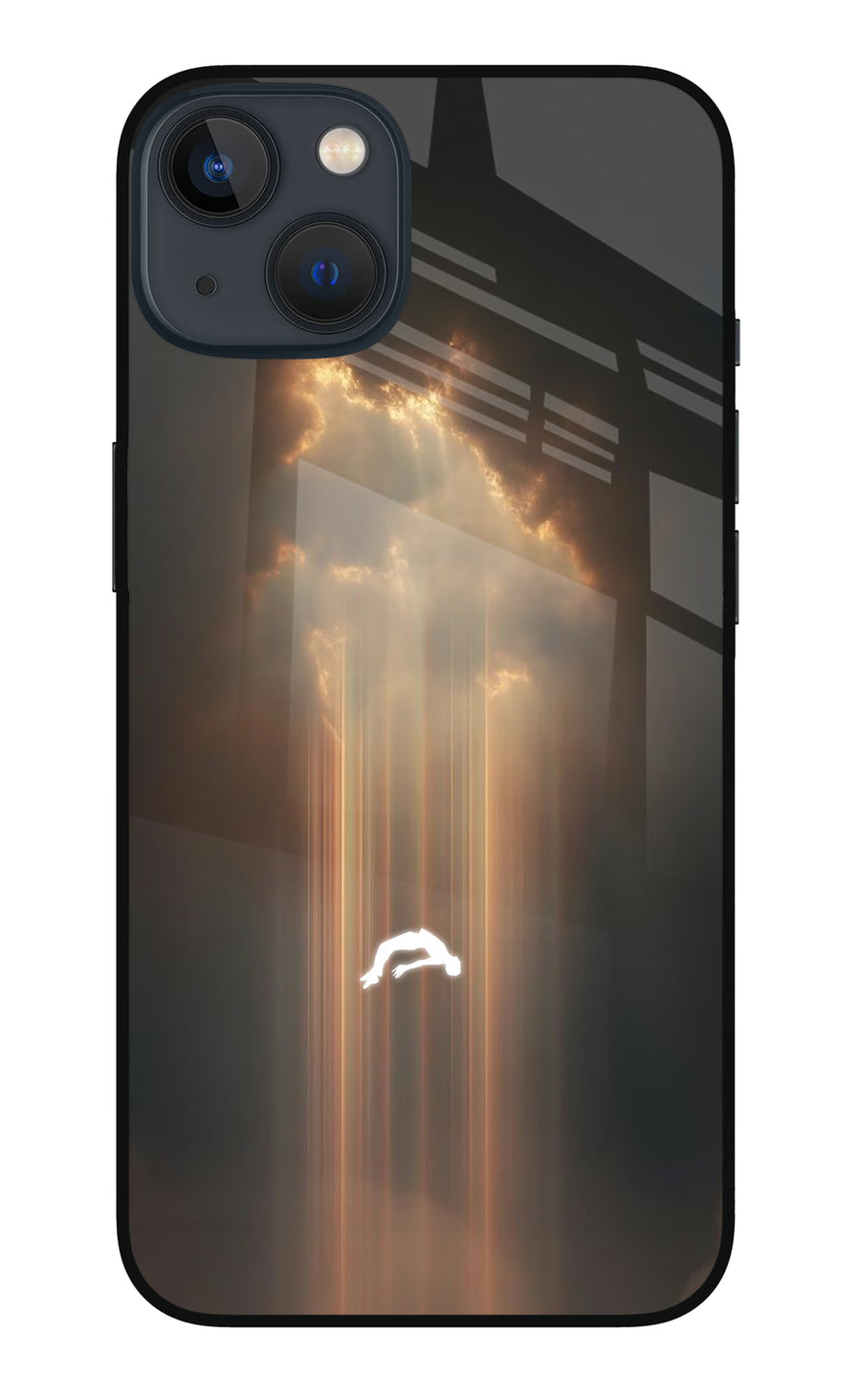 Heavenly Beam iPhone 13 Back Cover, Metal case