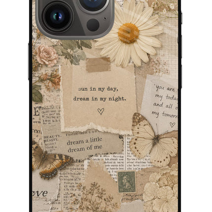 Vintage case iPhone 13 Pro Metal Case Back Cover by Casekaro