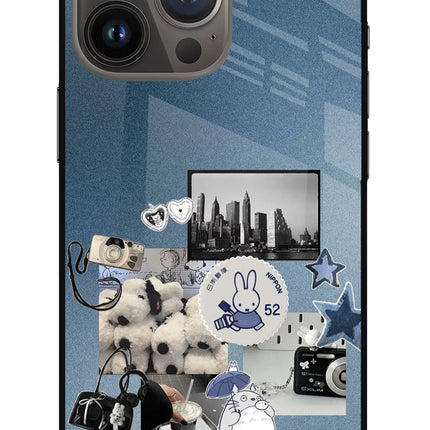 Miffy iPhone 13 Pro Metal Case Back Cover by Casekaro