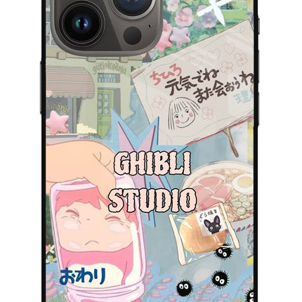 Studio Ghibli iPhone 13 Pro Metal Case Back Cover by Casekaro