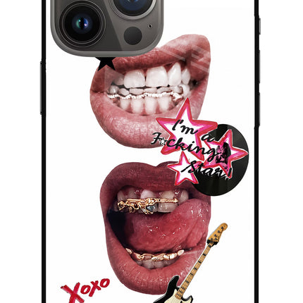 Rockstar iPhone 13 Pro Metal Case Back Cover by Casekaro