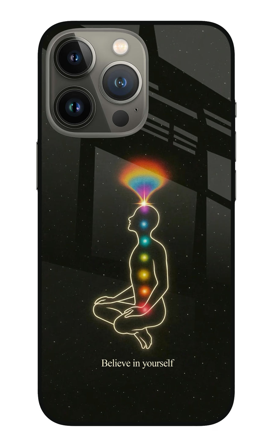 Believe in yourself iPhone 13 Pro Max Back Cover, Metal case