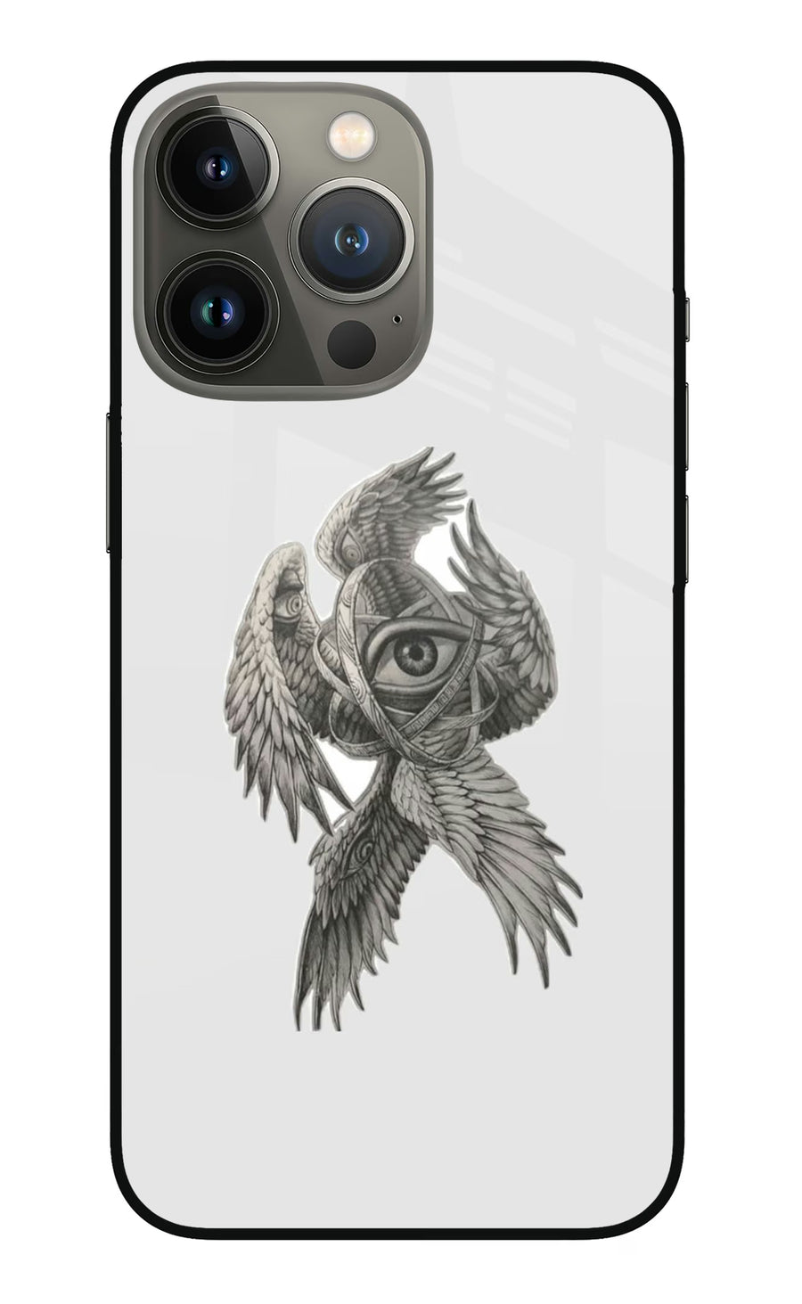 Accurate Angel iPhone 13 Pro Max Back Cover, Metal case