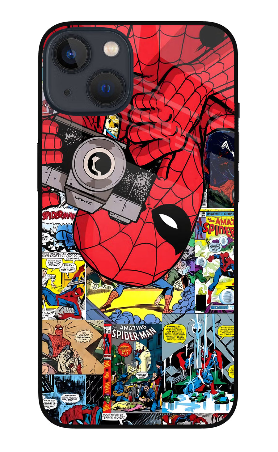 Spider Man iPhone 13 Mini Back Cover, Metal case