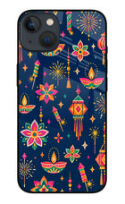 Festive Pop iPhone 13 Mini Metal Case Back Cover by Casekaro