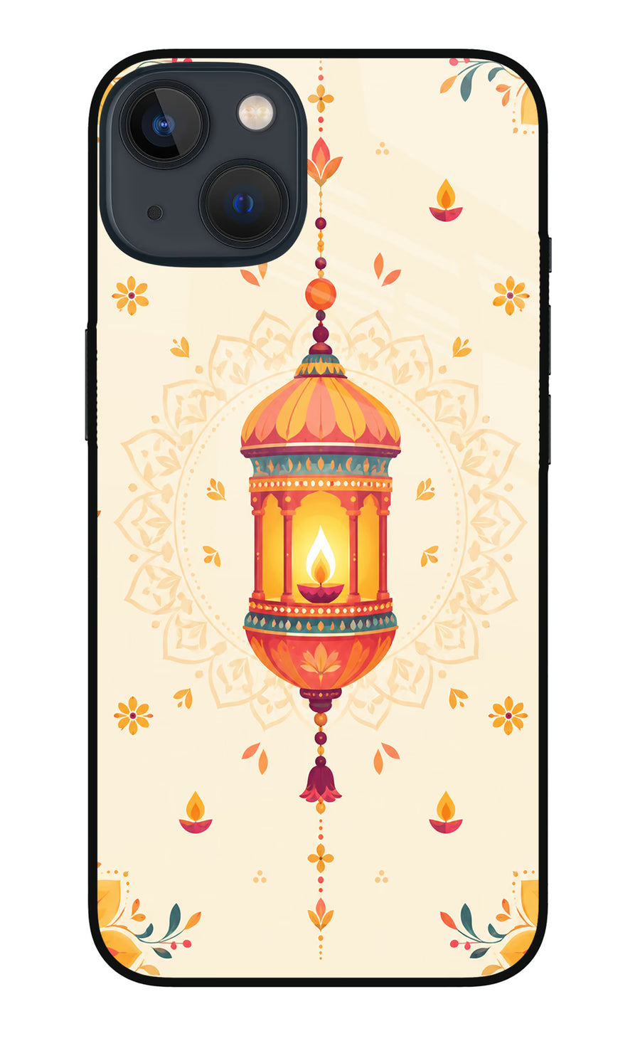 Golden Lantern iPhone 13 Mini Back Cover, Metal case