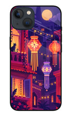 Lantern Lane iPhone 13 Mini Metal Case Back Cover by Casekaro