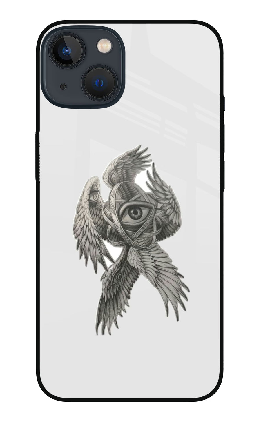 Accurate Angel iPhone 13 Mini Back Cover, Metal case
