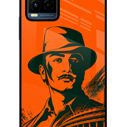 Bhagat Singh Legacy Vivo Y21/Y21s/Y33s Metal Case Back Cover by Casekaro