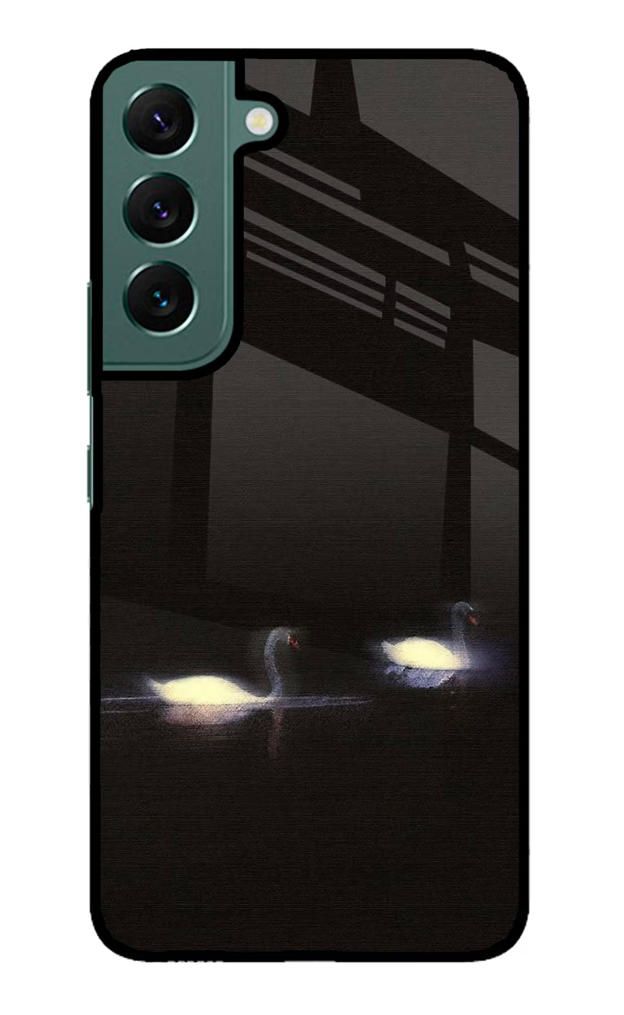 Silent Swans Samsung S22 Back Cover, Metal case