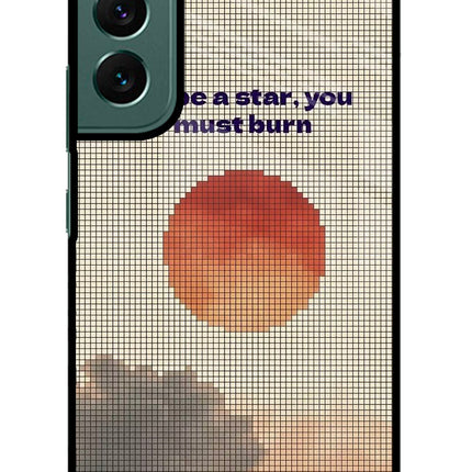 Pixel Sun Samsung S22 Metal Case Back Cover by Casekaro