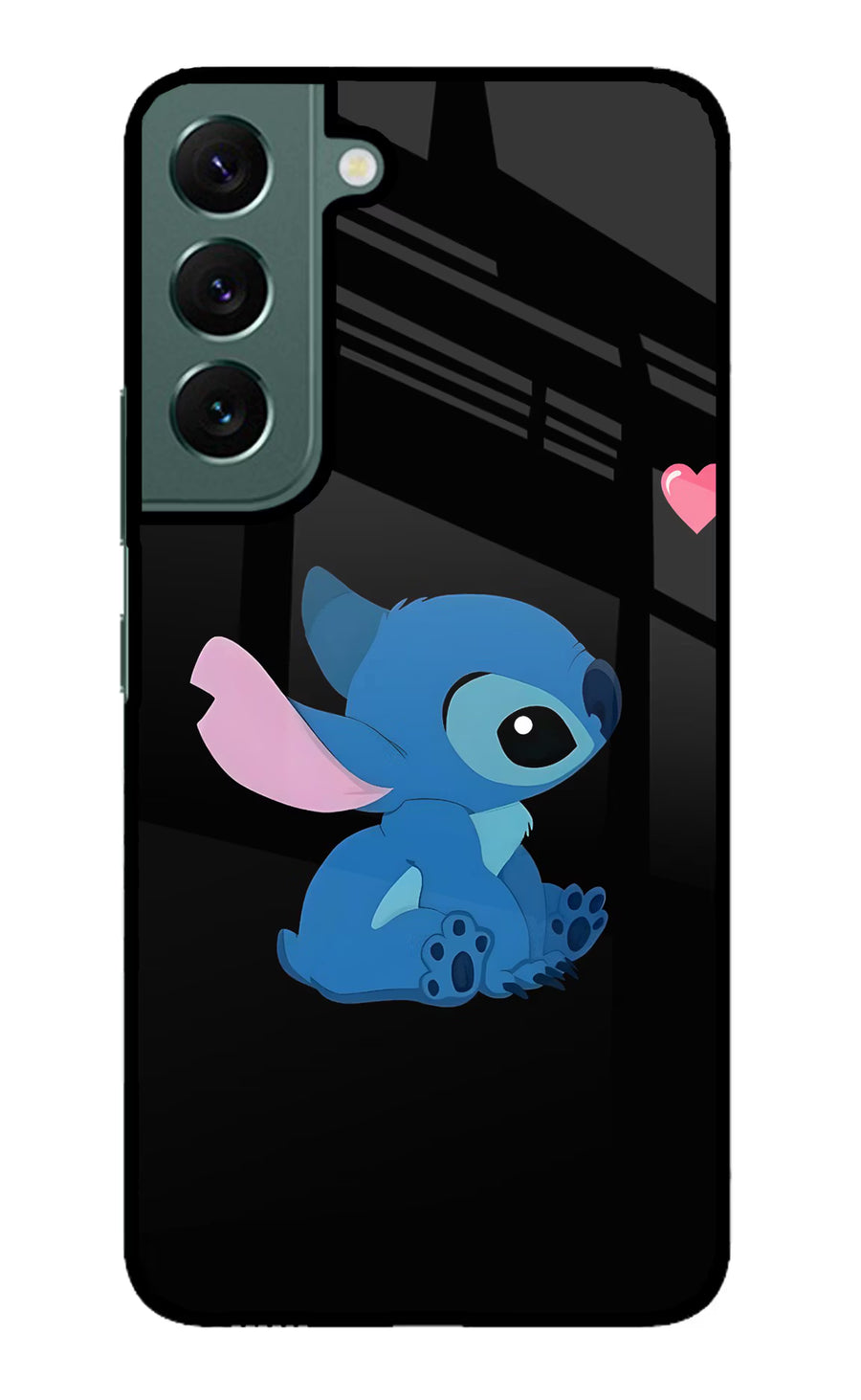 Stitch Crush Samsung S22 Plus Back Cover, Metal case