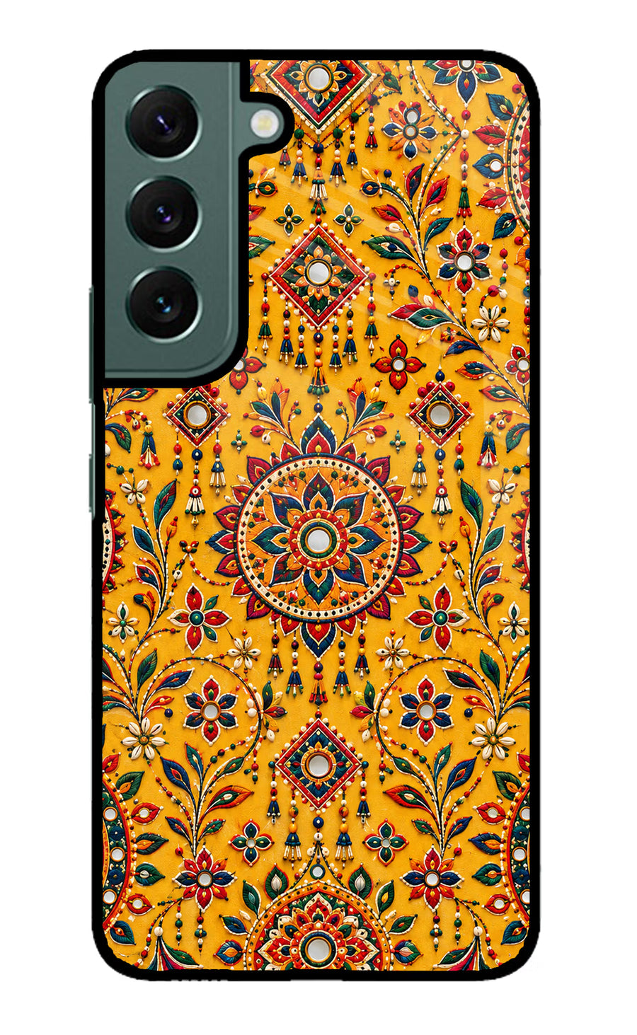 Sunlit Aura Samsung S22 Plus Back Cover, Metal case