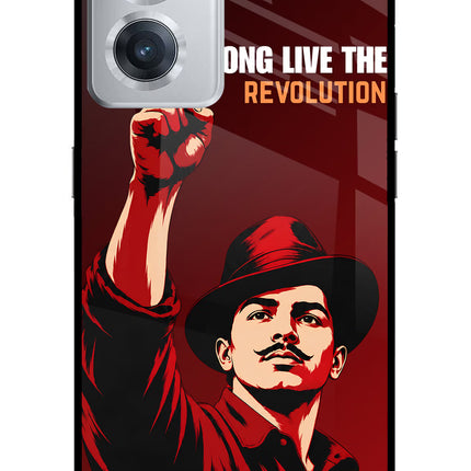 Bhagat Singh Revolution OnePlus Nord CE 2 5G Metal Case Back Cover by Casekaro
