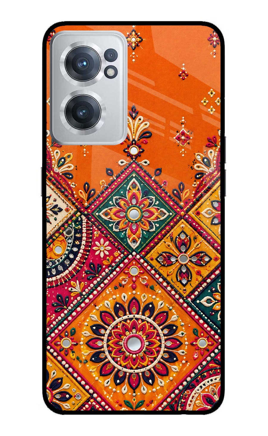 Kutch Glow OnePlus Nord CE 2 5G Back Cover, Metal case