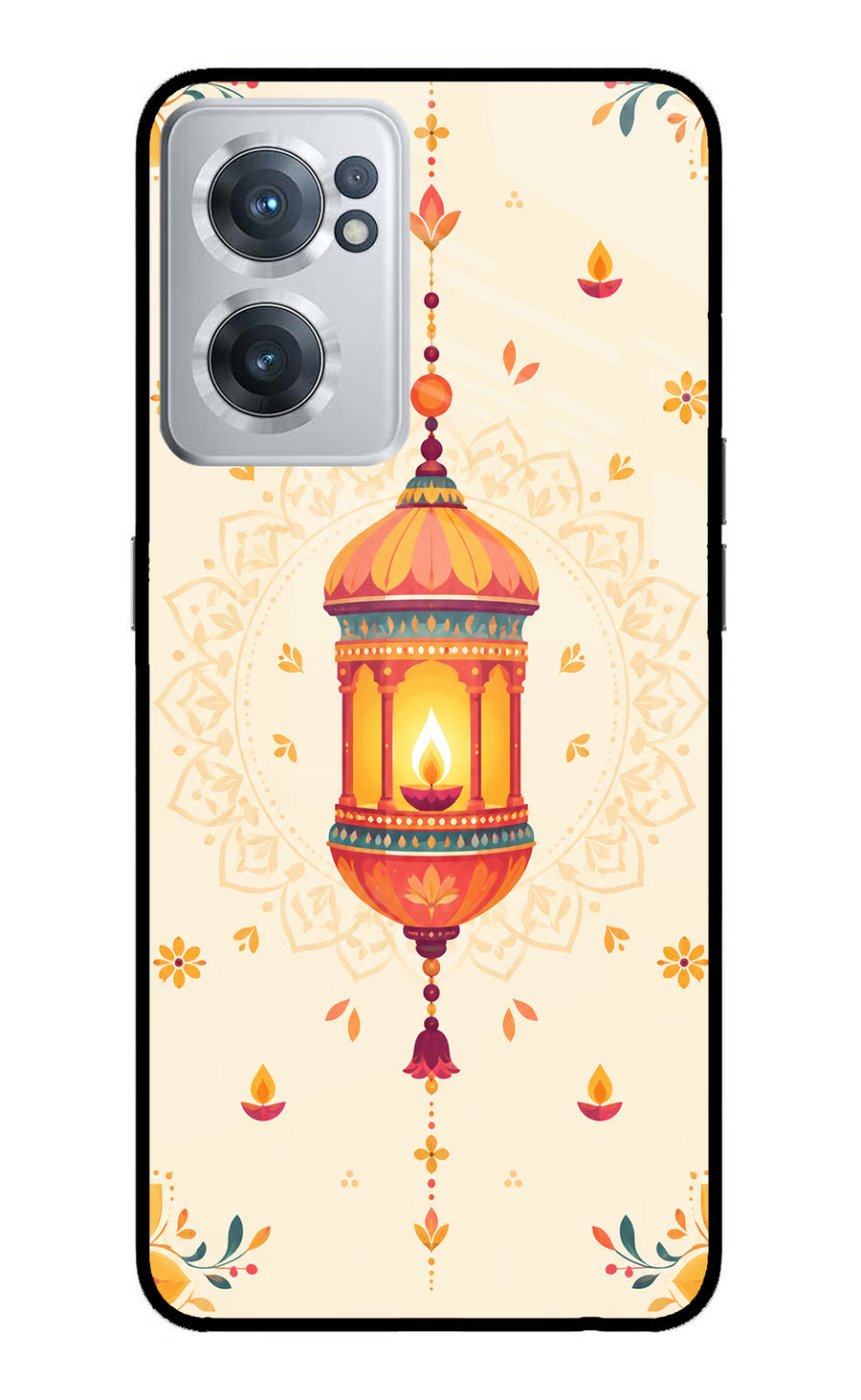 Golden Lantern OnePlus Nord CE 2 5G Back Cover, Metal case