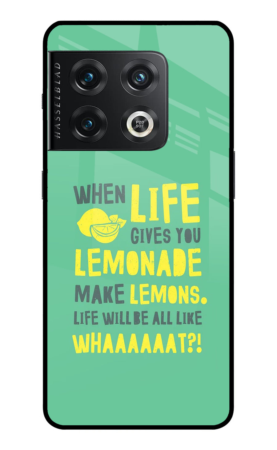 Quote OnePlus 10 Pro 5G Back Cover, Metal case
