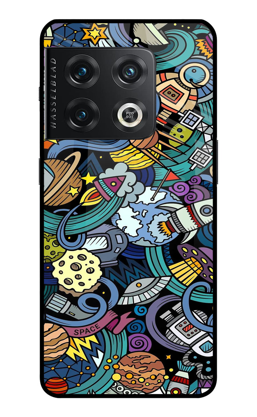 Space Abstract OnePlus 10 Pro 5G Back Cover, Metal case