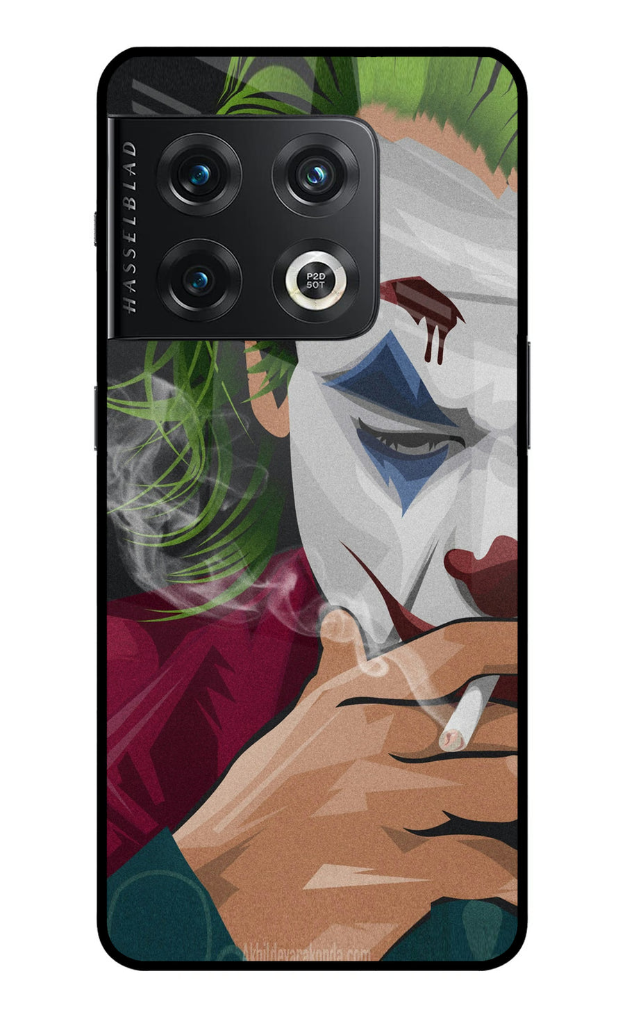 Joker Smoking OnePlus 10 Pro 5G Back Cover, Metal case