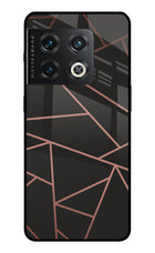 Geometric Pattern OnePlus 10 Pro 5G Metal Case Back Cover by Casekaro
