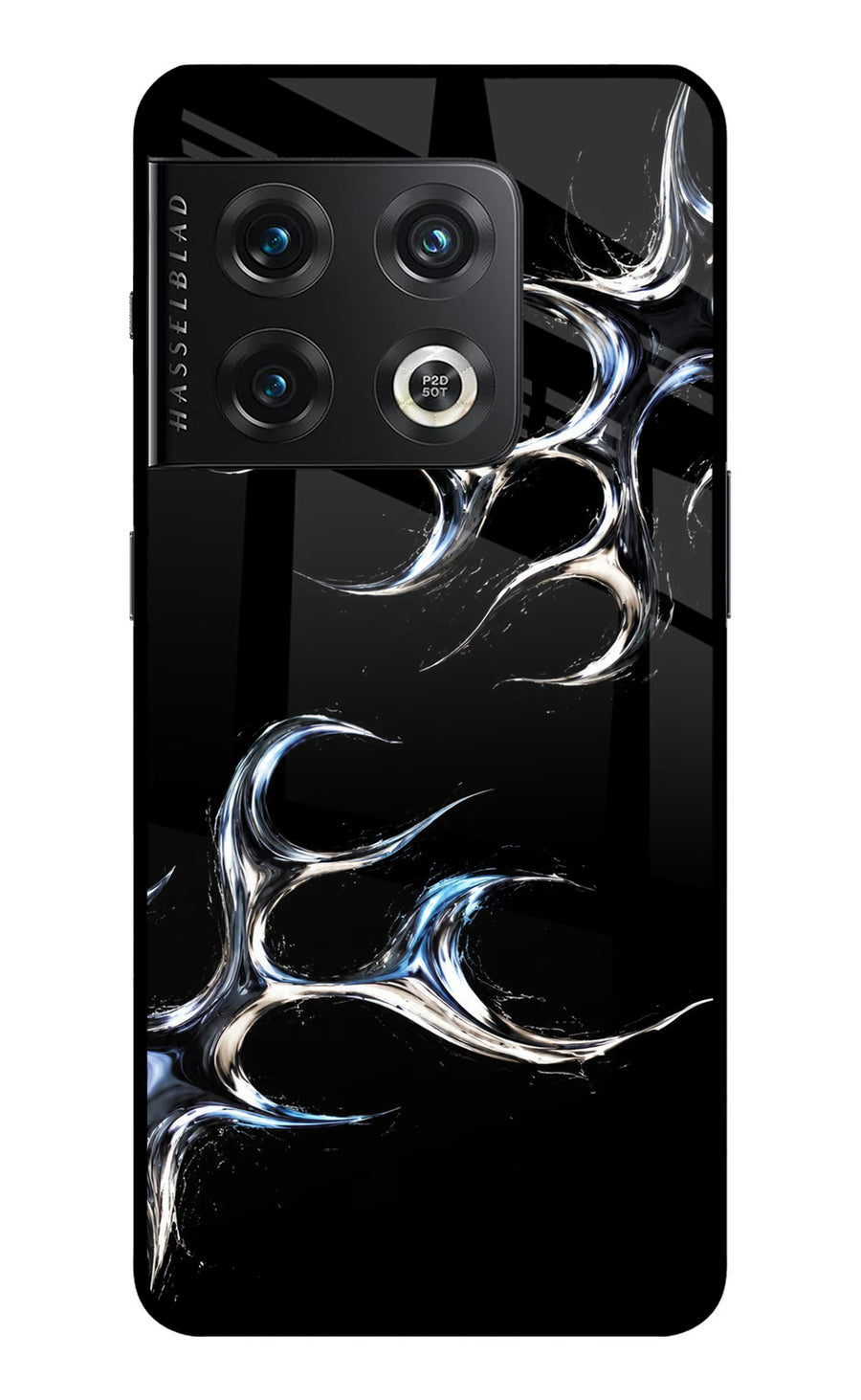 Chrome Tribal OnePlus 10 Pro 5G Back Cover, Metal case
