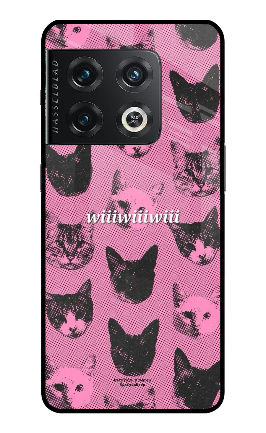 Pink Cats OnePlus 10 Pro 5G Back Cover, Metal case