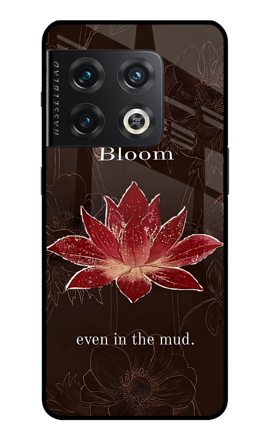 Bloom OnePlus 10 Pro 5G Back Cover, Metal case