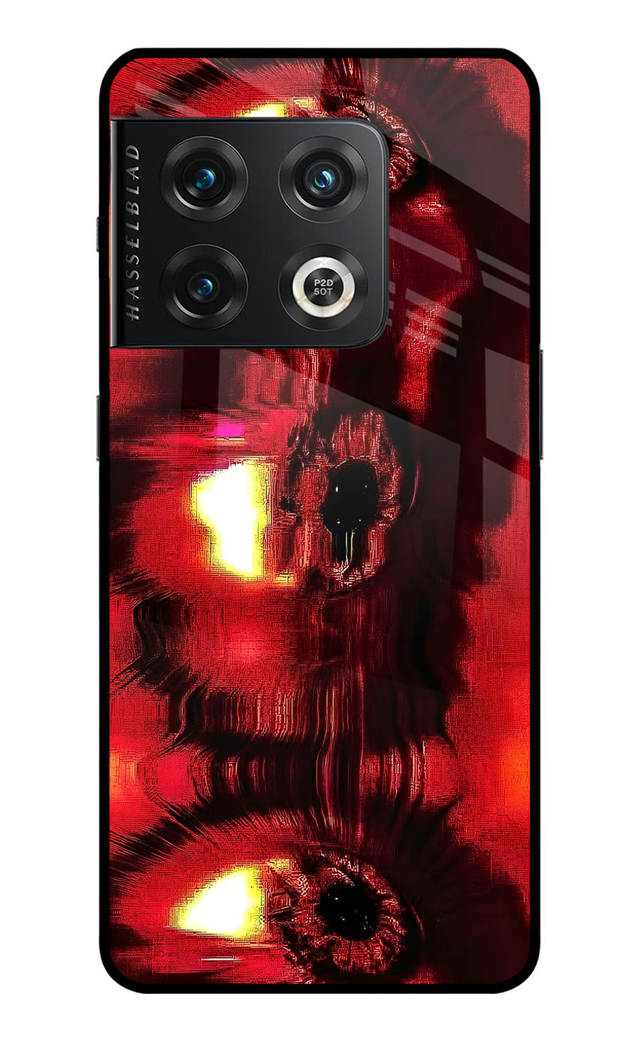 Fire Eye OnePlus 10 Pro 5G Back Cover, Metal case