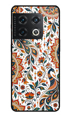 White Mayura OnePlus 10 Pro 5G Metal Case Back Cover by Casekaro