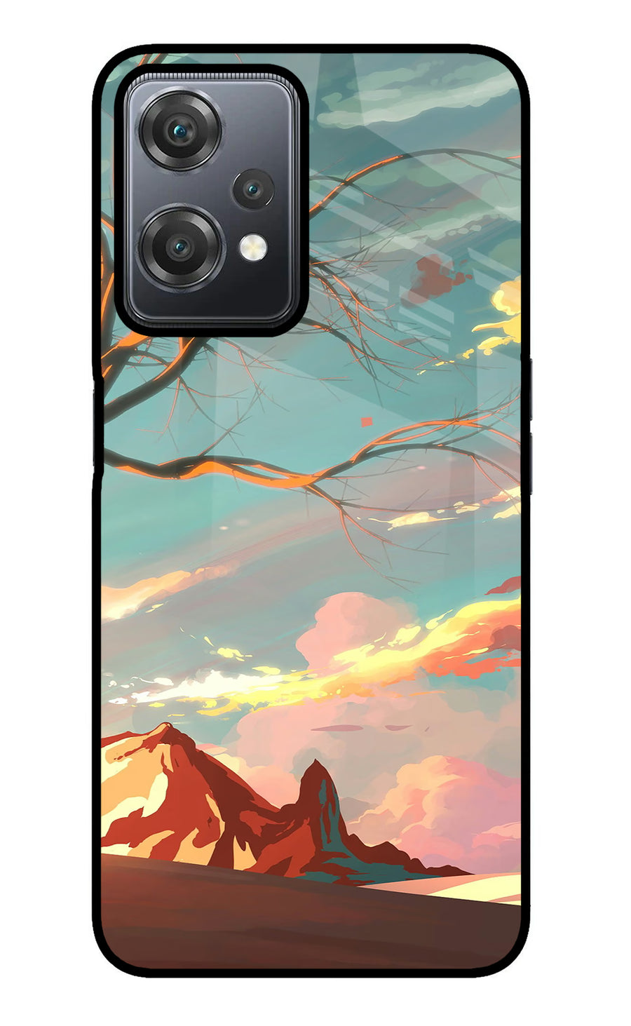 Scenery OnePlus Nord CE 2 Lite 5G Back Cover, Metal case