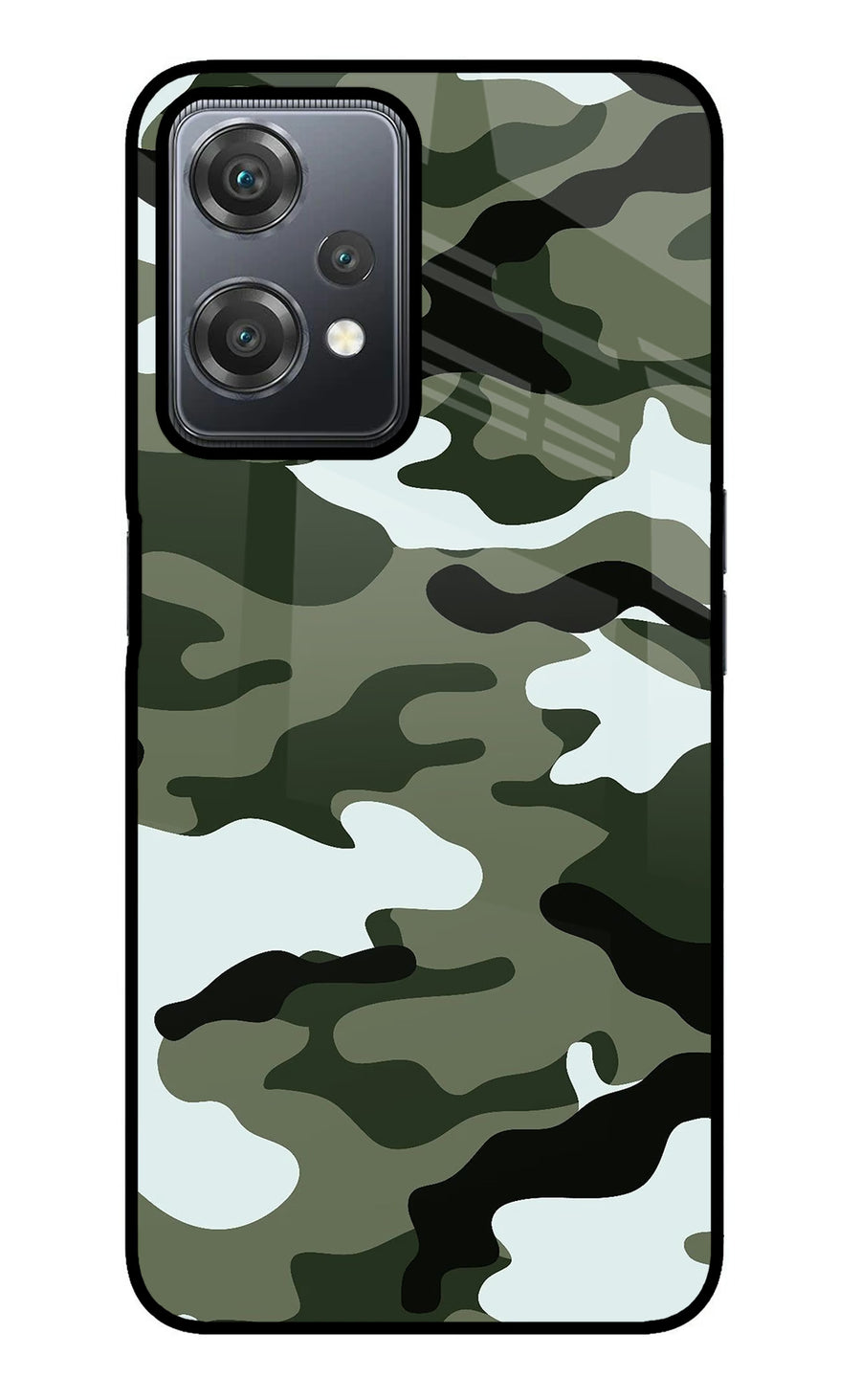 Camouflage OnePlus Nord CE 2 Lite 5G Back Cover, Metal case