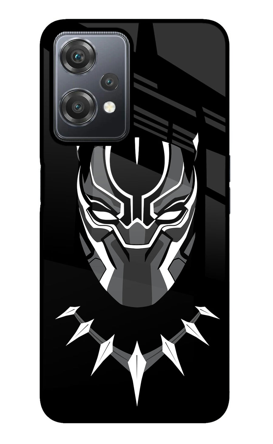 Black Panther OnePlus Nord CE 2 Lite 5G Back Cover, Metal case