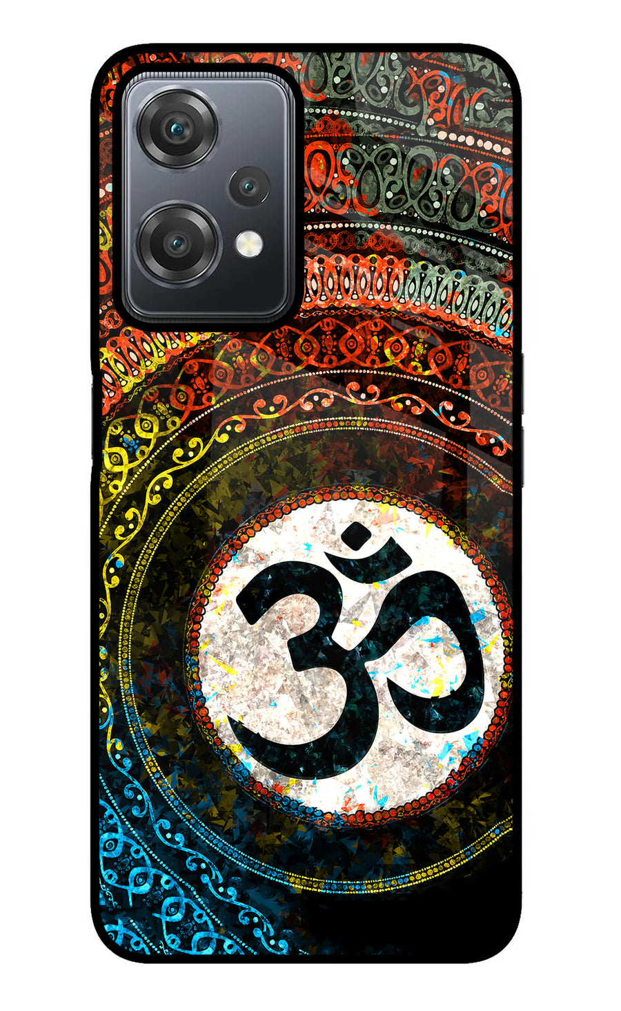 Om Cultural OnePlus Nord CE 2 Lite 5G Back Cover, Metal case