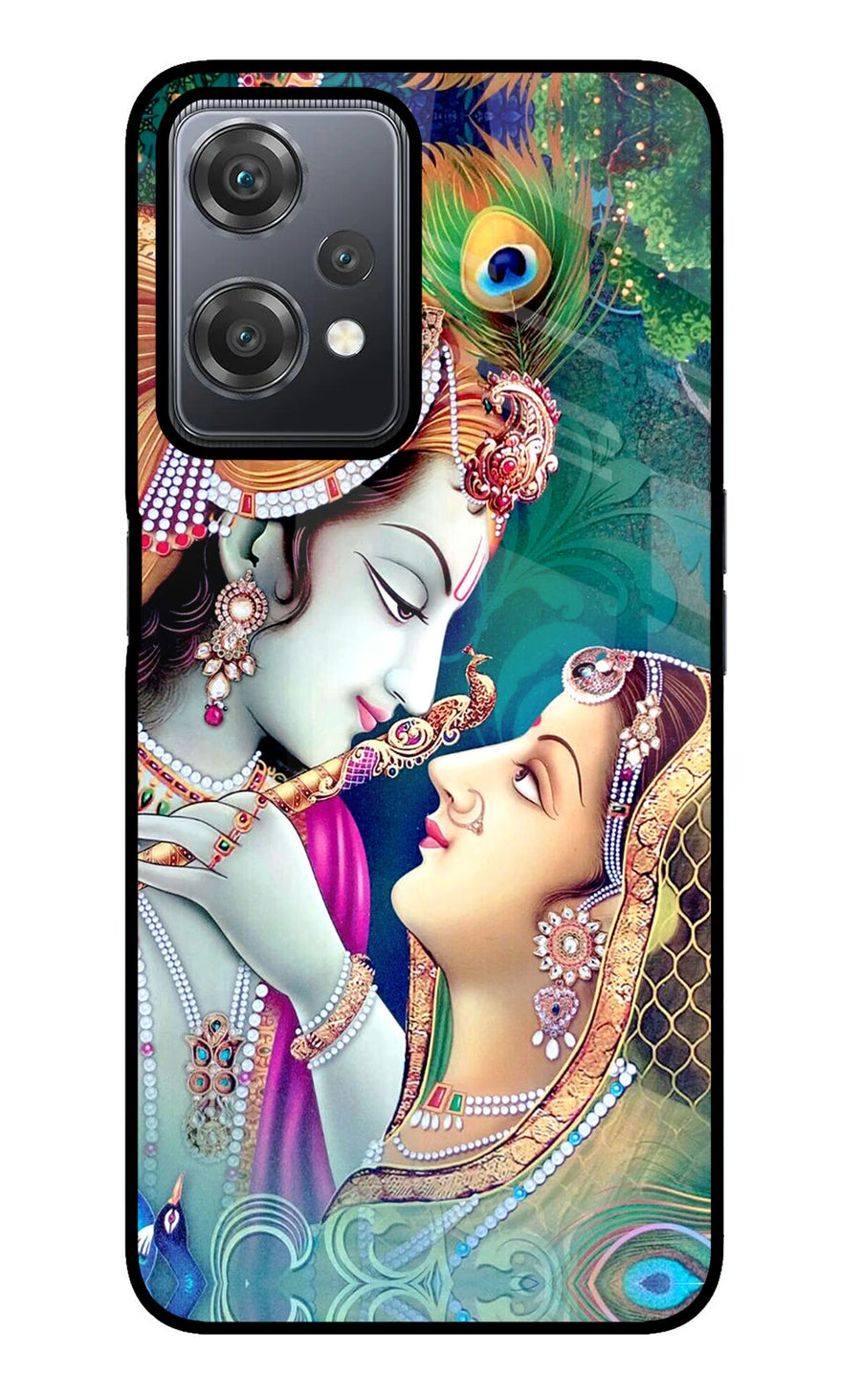 Lord Radha Krishna OnePlus Nord CE 2 Lite 5G Back Cover, Metal case