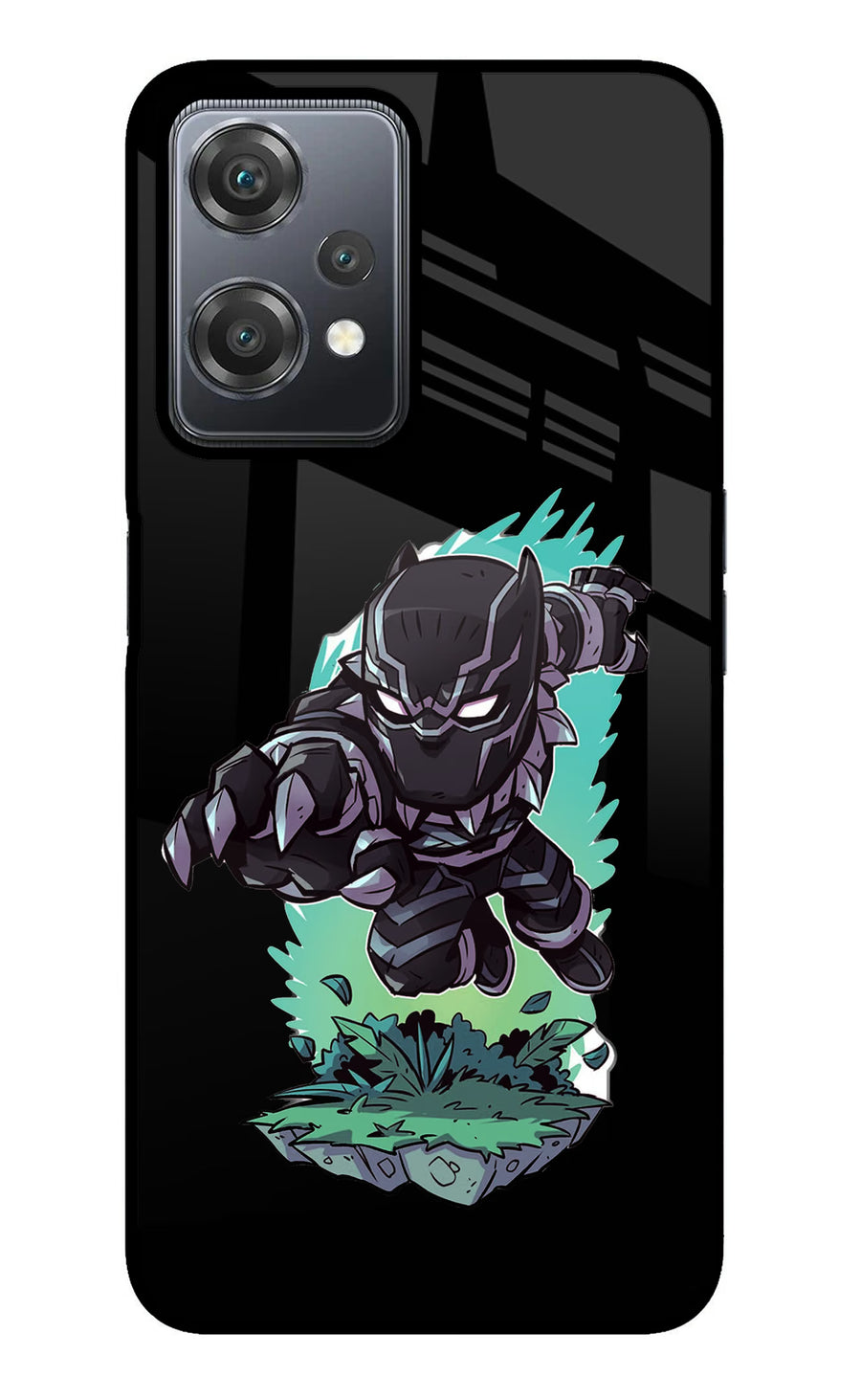 Black Panther OnePlus Nord CE 2 Lite 5G Back Cover, Metal case