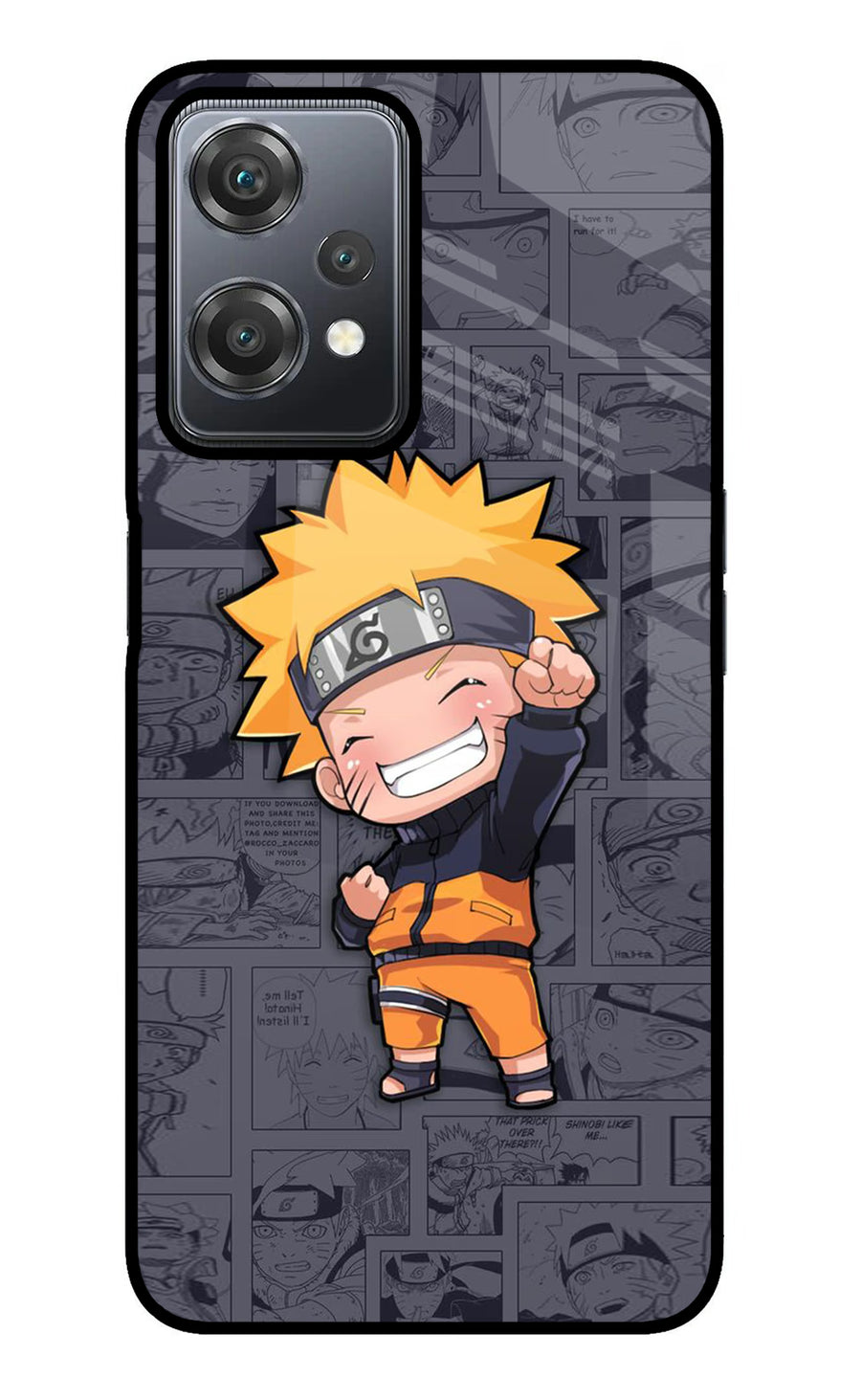 Chota Naruto OnePlus Nord CE 2 Lite 5G Back Cover, Metal case