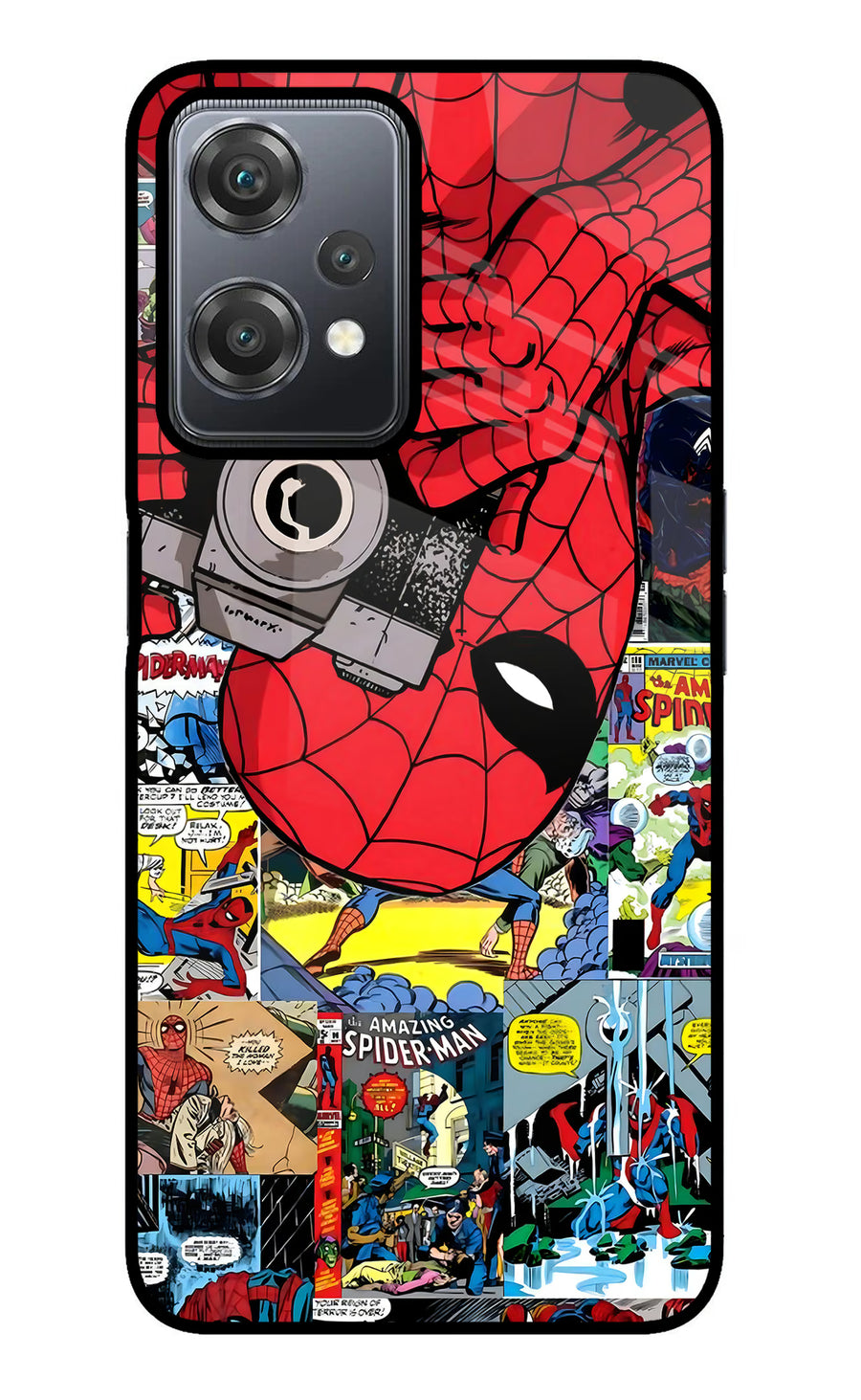 Spider Man OnePlus Nord CE 2 Lite 5G Back Cover, Metal case