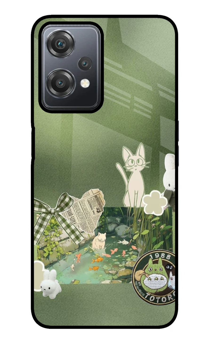 Aesthetic anime OnePlus Nord CE 2 Lite 5G Back Cover, Metal case