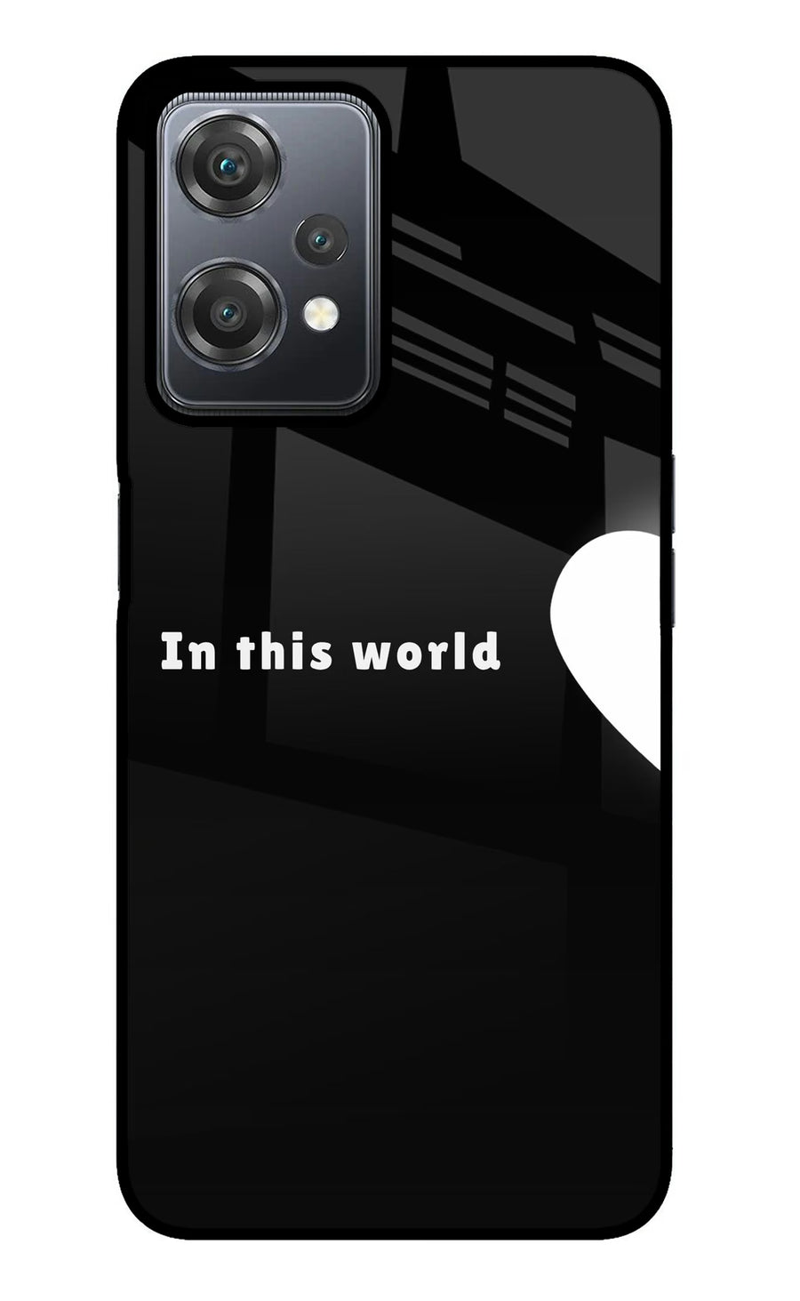 This World OnePlus Nord CE 2 Lite 5G Back Cover, Metal case