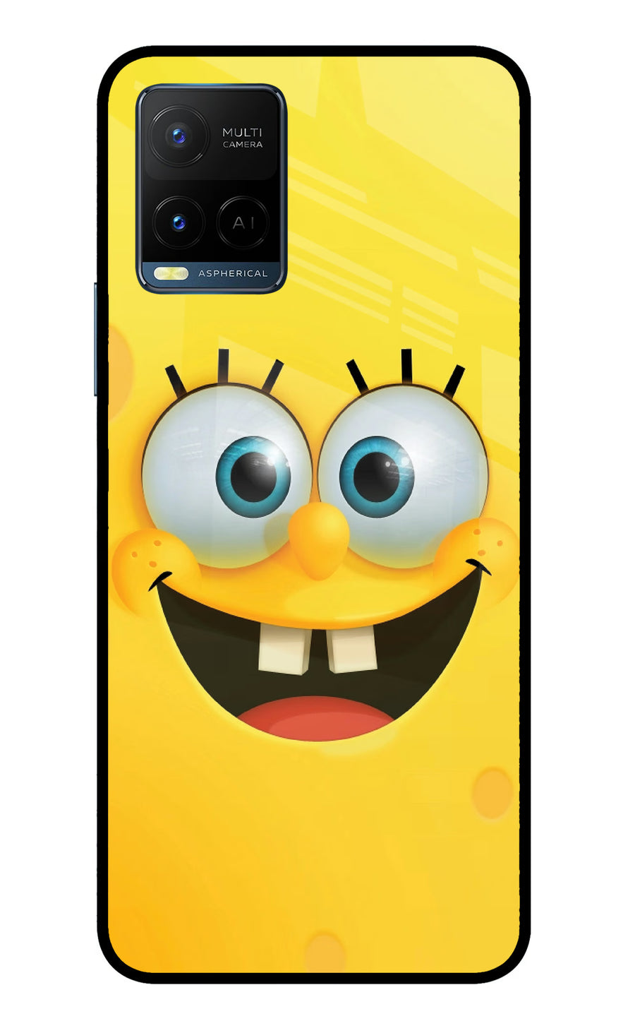 Sponge 1 Vivo Y33T Back Cover, Metal case