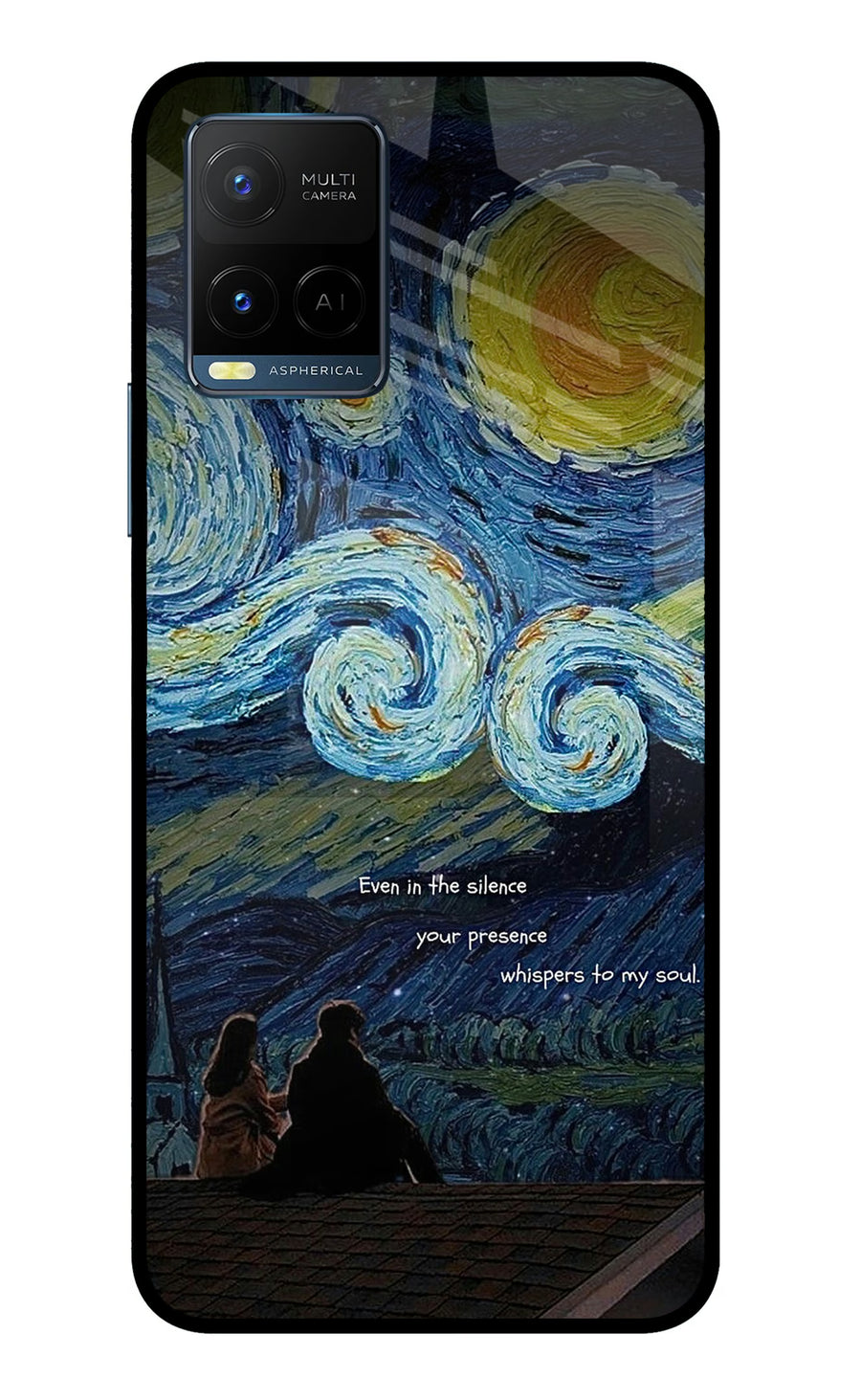 Softcore Vivo Y33T Back Cover, Metal case