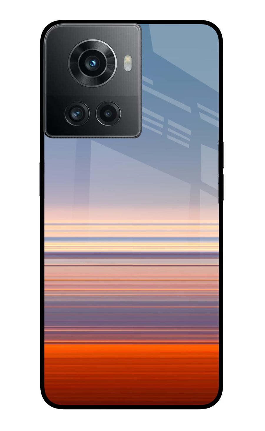 Morning Colors OnePlus 10R 5G Back Cover, Metal case