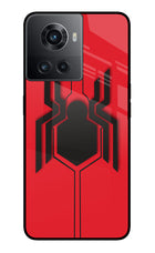 Spider OnePlus 10R 5G Metal Case Back Cover by Casekaro