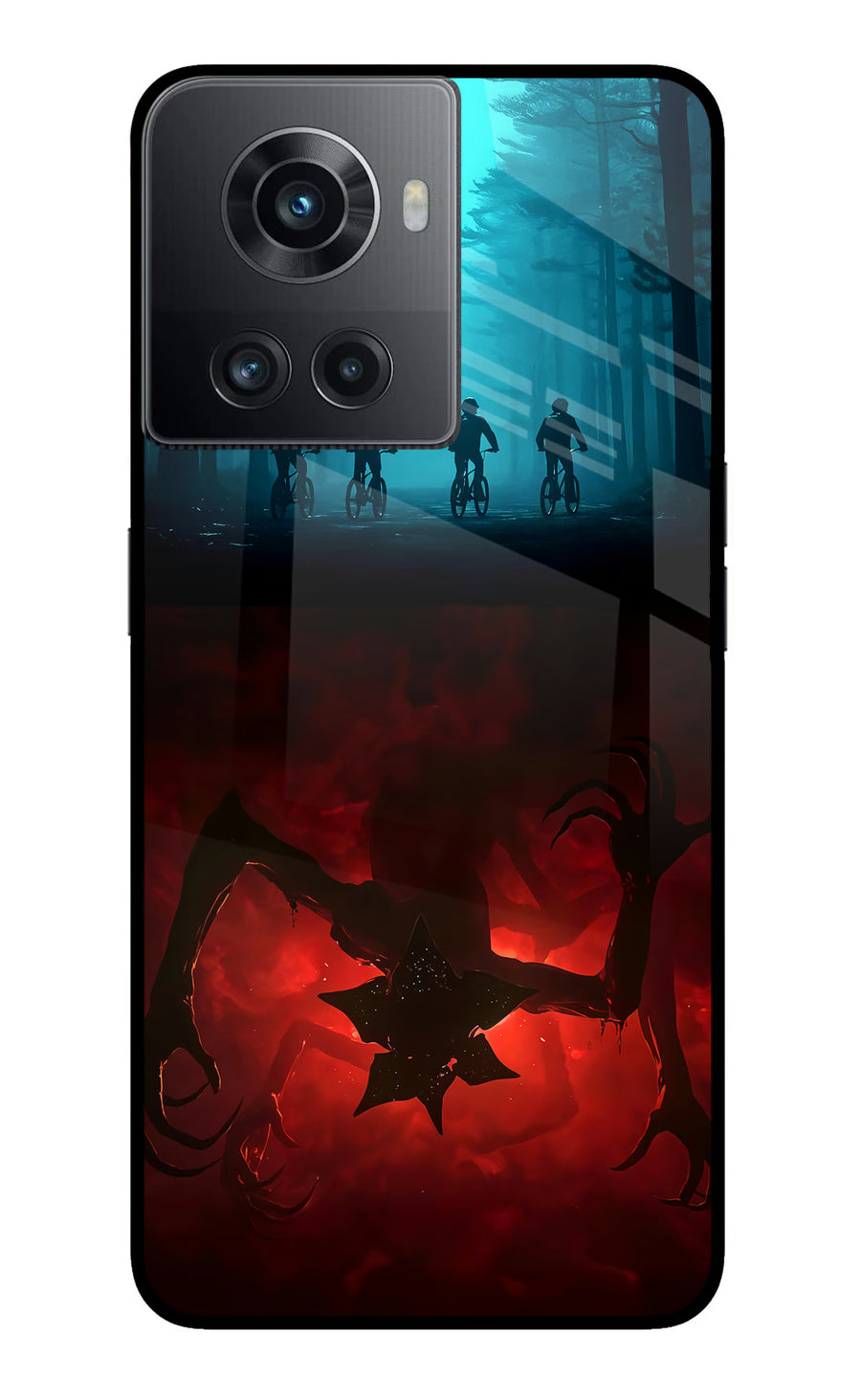 Ordinary Things Downside Up OnePlus 10R 5G Back Cover, Metal case